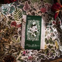 100pcs Plant Vintage Stickers for Decoration Aesthetic Fresh Scrapbooking Supplies Material Journal Planner School Stationery 100pcs Plant Vintage Stickers for Decoration Aesthetic Fresh Scrapbooking Supplies Material Journal Planner School Stationery