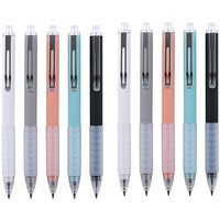 10Piece Ballpoint Pen Retractable Office Pen With Super Soft Grip Ball Pen For Men Women