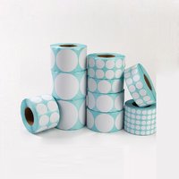 10mm 15 25 30 40 50 60 70 80 90 100mm Diameter Round Blank White Thermal Paper Label SKU Barcode Size Cake Flower Food Sticker 10mm 15 25 30 40 50 60 70 80 90 100mm Diameter Round Blank White Thermal Paper Label SKU Barcode Size Cake Flower Food Sticker
