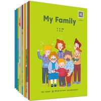 12 Books/Set Children's English Graded Reading Picture Books My Family Educational Reading Story Book