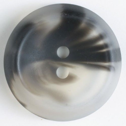2-loch Kunststoffknopf - Größe: 25mm - Farbe: grau 2-loch Kunststoffknopf - Größe: 25mm - Farbe: grau