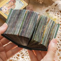 400pcs Craft Vintage Scrapbooking Paper Kawaii Art Junk Journal Deco Sticker Natural DIY Scrapbooking Art Collage Photo Decor 400pcs Craft Vintage Scrapbooking Paper Kawaii Art Junk Journal Deco Sticker Natural DIY Scrapbooking Art Collage Photo Decor
