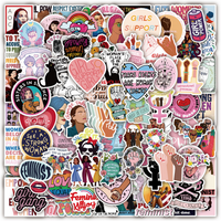 50/100Pcs Feminist Girl Power Stickers Women Rights Sticker For Refrigerator Suitcase Laptop Car Skateboard Album Motorcycle