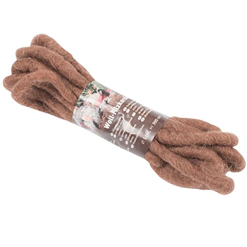 AFP-Deko Woll-Filzkordel Braun, Ø 1 cm, L: 300 cm Wollschnur Wollband Wollkordel Filzkordel/Zum Dekorieren, Schmücken, Basteln/Winterschutzfibel Gratis AFP-Deko Woll-Filzkordel Braun, Ø 1 cm, L: 300 cm Wollschnur Wollband Wollkordel Filzkordel/Zum Dekorieren, Schmücken, Basteln/Winterschutzfibel Gratis