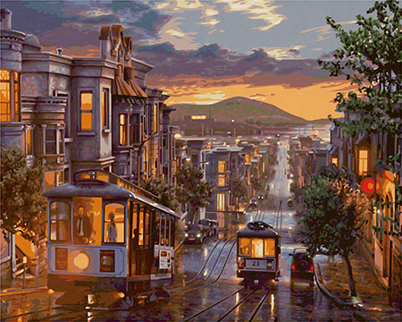 Abendstimmung in San Francisco