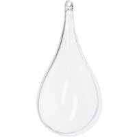 Acrylform "Tropfen", 11 cm Acrylform "Tropfen", 11 cm von Durchsichtig