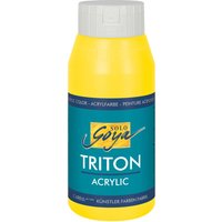 Acrylfarbe Solo Goya Triton Acrylic Basic, 750 ml - Echtgelb-Hell von Gelb