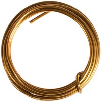 Alu-Draht, 2 mm - Gold von Gold