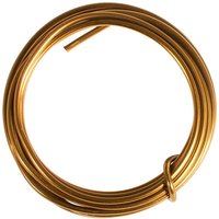 Alu-Draht, 2 mm - Gold von Gold