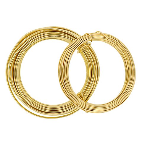 Aludraht, gold Aludraht, gold