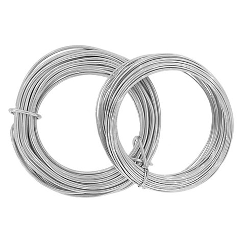 Aludraht, silber