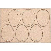 Anhänger "Eier", 6 Stück von Pronty Crafts