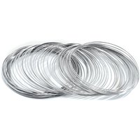 Armband-Spiralfeder von Silber