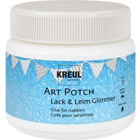 Art Potch Serviettenlack "Glimmer", 150 ml von Durchsichtig