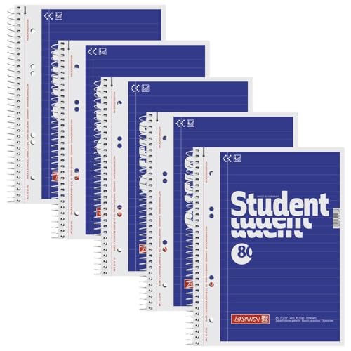 BRUNNEN Kollegblocke Student DIN A5 liniert BRUNNEN Kollegblocke Student DIN A5 liniert