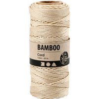 Bambuskordel - Naturweiß Bambuskordel - Naturweiß von creativ company