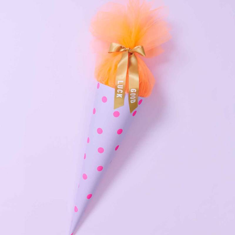 Bastelset Schultüte Punkte von Rico Design