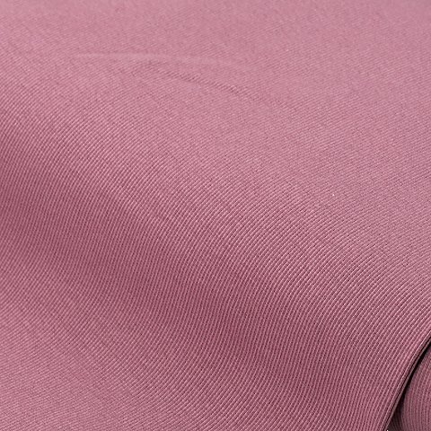 Baumwoll-Rippjersey mit Elasthan, mauve