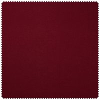 Baumwoll-Stoff "Uni" - Bordeaux von Rot