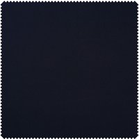 Baumwoll-Stoff "Uni" - Kobaltblau von Blau