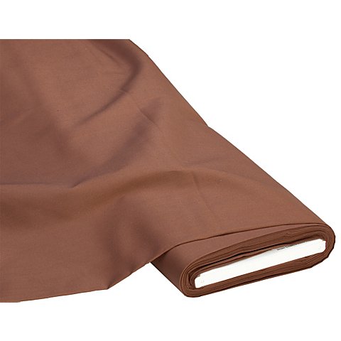 Baumwollstoff "Lisa", braun Baumwollstoff "Lisa", braun