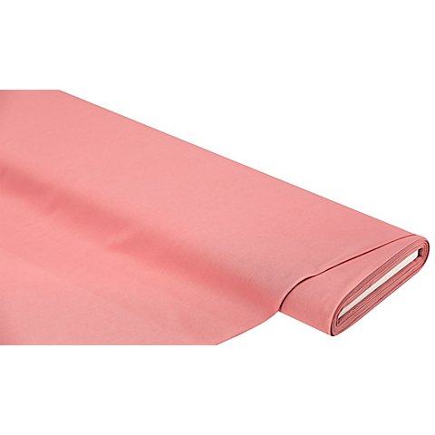 Baumwollstoff "Lisa", dunkelrosa Baumwollstoff "Lisa", dunkelrosa