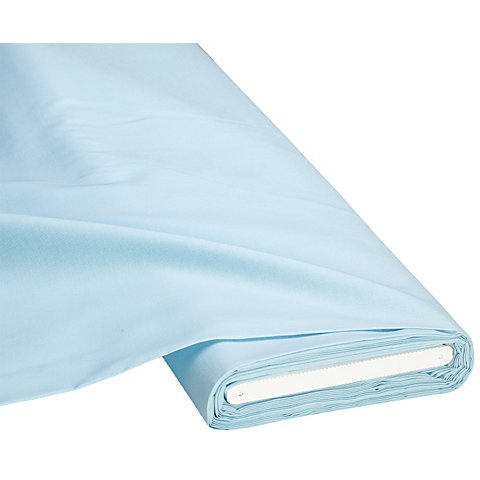 Baumwollstoff "Lisa", hellblau Baumwollstoff "Lisa", hellblau