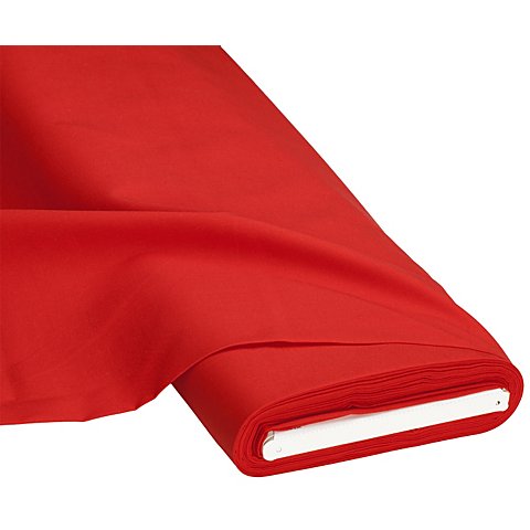 Baumwollstoff "Lisa", rot Baumwollstoff "Lisa", rot