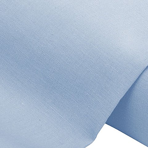 Baumwollstoff "Lisa", rauchblau Baumwollstoff "Lisa", rauchblau