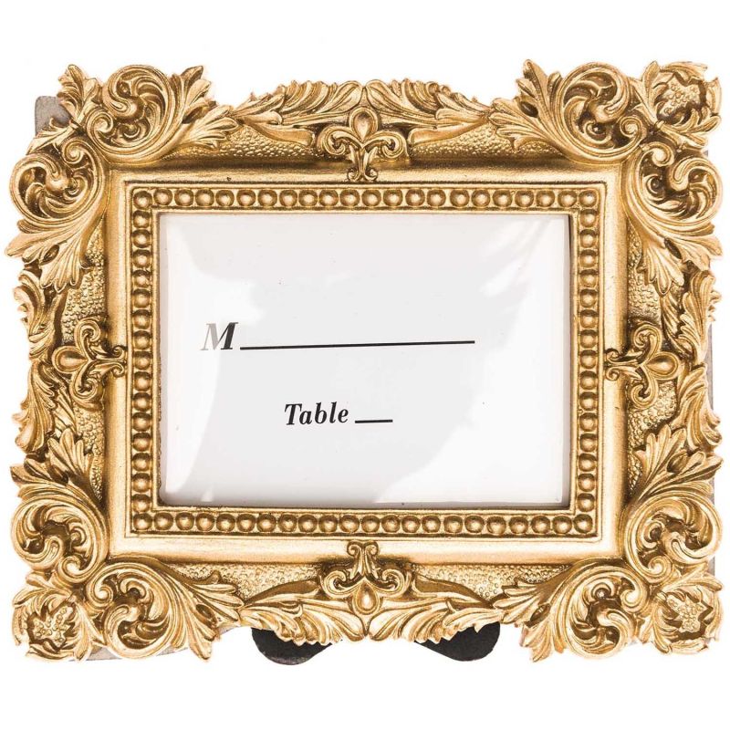 Bilderrahmen antik gold 11,6x9,6cm von idee. Creativmarkt
