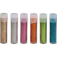 Bio-Glitter "Mini Farbmix", 6 x 2 g - Rainbow von Rayher