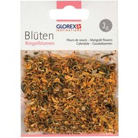 Blüten, getrocknet - Ringelblumen, geschnitten von Orange