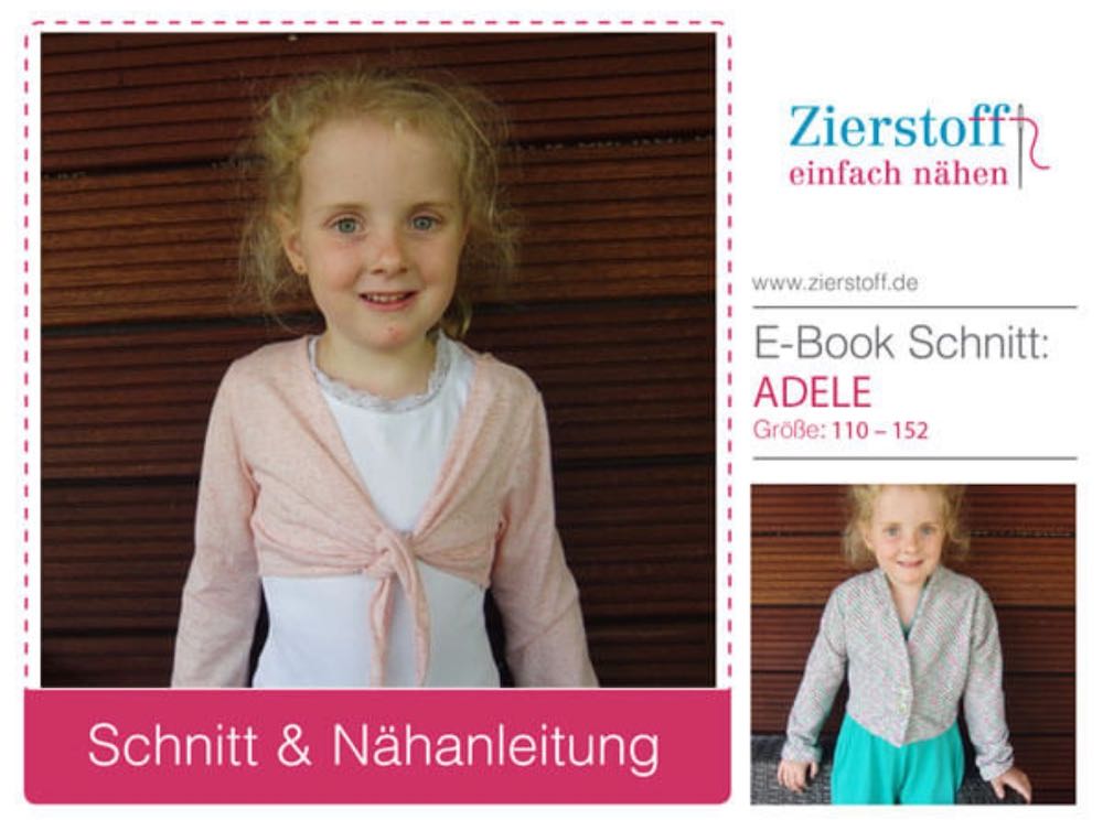 Bolero ""ADELE"", Gr. 110 – 152 Bolero ""ADELE"", Gr. 110 – 152
