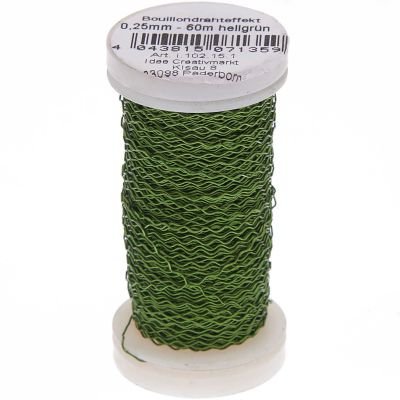 Bouillondraht 0,25mm 60m Bouillondraht 0,25mm 60m von preissler