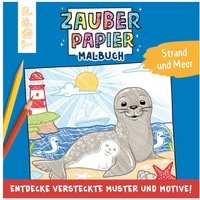 Buch "Zauberpapier Malbuch Strand und Meer" von Multi