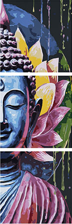 Buddha - Triptychon Buddha - Triptychon