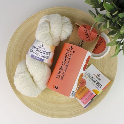 Bundle Lieblingsfarben Färbestrang