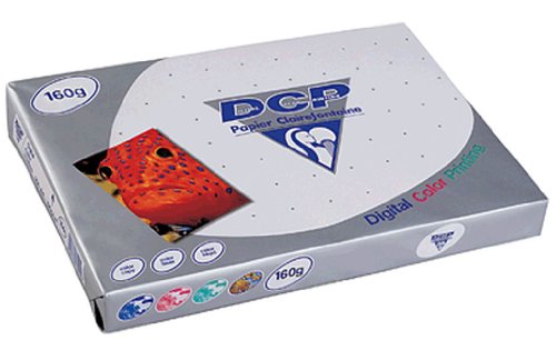 Clairefontaine Kopierpapier DCP/1843C DIN A3 weiß 160 g/qm Inh.250 Clairefontaine Kopierpapier DCP/1843C DIN A3 weiß 160 g/qm Inh.250