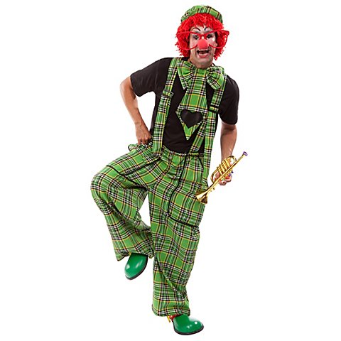 buttinette Clown-Latzhose und Riesenkrawatte, unisex, grün buttinette Clown-Latzhose und Riesenkrawatte, unisex, grün von Exclusive Design by buttinette