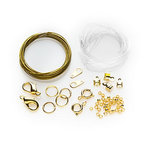 Collier- & Armband-Set, gold Collier- & Armband-Set, gold