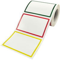 Color Label Stickers Adhesive Notes Name Mark Decals Colorful DIY Tag Classification Blank Labels Clothing
