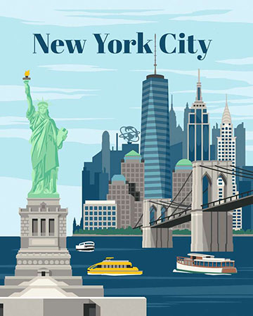 Colorful New York City Colorful New York City