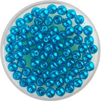 Crystal Renaissance Glaswachsperle, 4mm, 75 Stück - Türkis Crystal Renaissance Glaswachsperle, 4mm, 75 Stück - Türkis