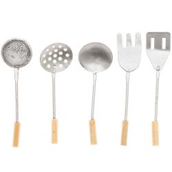 Deko Kochutensilien mini 3,5cm 6 Stück Deko Kochutensilien mini 3,5cm 6 Stück von idee. Creativmarkt