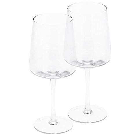Deko-Weingläser, 23 cm, 7,5 cm Ø, 2 Stück Deko-Weingläser, 23 cm, 7,5 cm Ø, 2 Stück