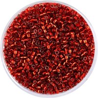 Delica-Rocailles, Ø 2 mm - Rot Delica-Rocailles, Ø 2 mm - Rot