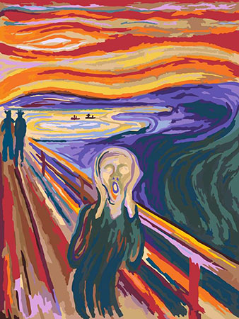 Der Schrei, Munch Der Schrei, Munch
