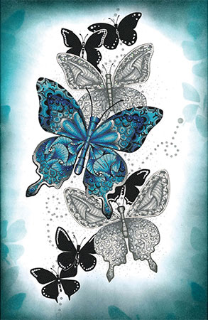 Diamond Dotz - Viele Schmetterlinge