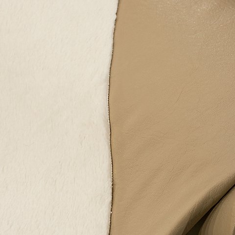 Doubleface Lederimitat/Fellimitat, beige/creme Doubleface Lederimitat/Fellimitat, beige/creme