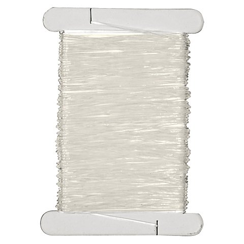 Elastikfaden, transparent, 0,8 mm, 10 m Elastikfaden, transparent, 0,8 mm, 10 m